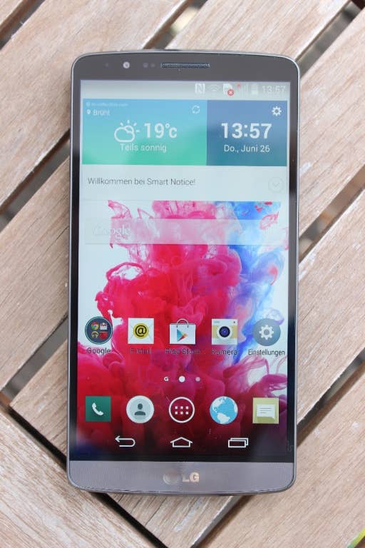 LG G3: Erster EindruckLG G3: Hands-On-Fotos