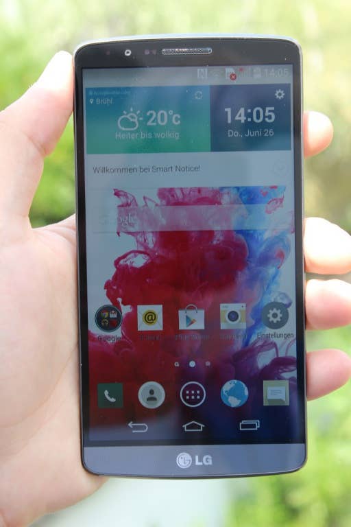 LG G3: Erster EindruckLG G3: Hands-On-Fotos