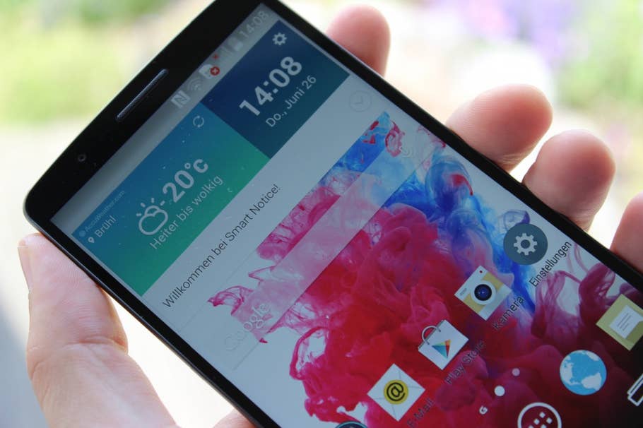 LG G3: Erster EindruckLG G3: Hands-On-Fotos