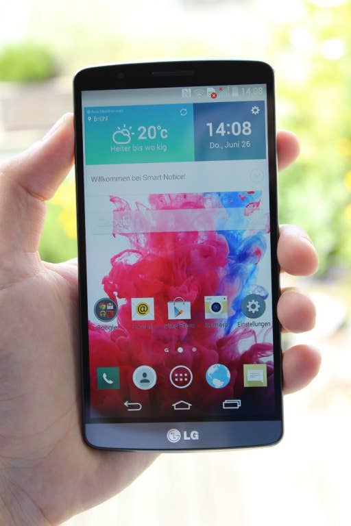 LG G3: Erster EindruckLG G3: Hands-On-Fotos