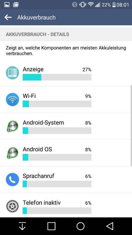 LG G4s: Screenshots