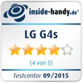 LG G4s Testsiegel