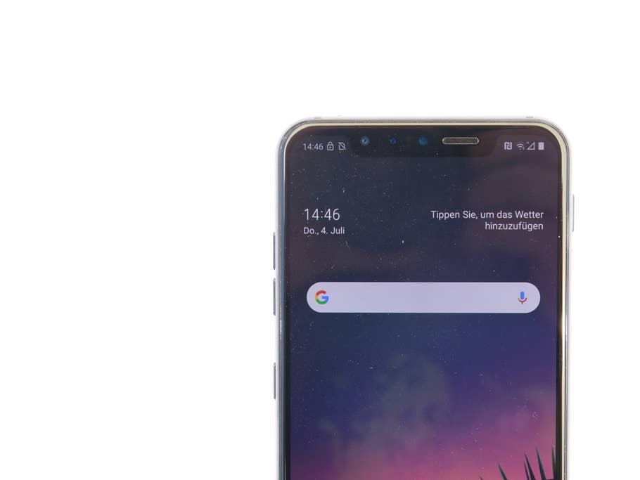 Notch des LG G8S ThinQ im Test