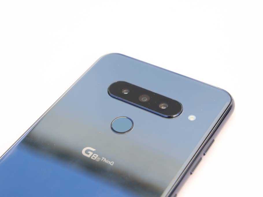 Rückseite des LG G8S ThinQ im Test