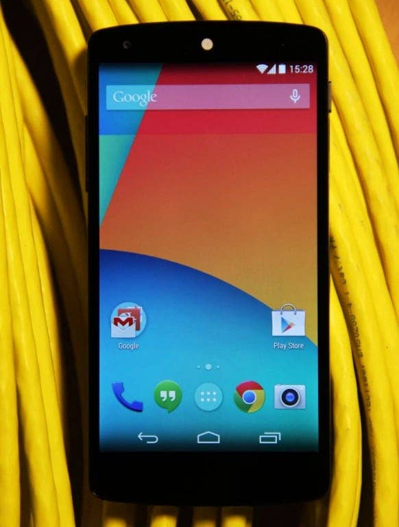 LG Google Nexus 5: Hands-On-Bilder