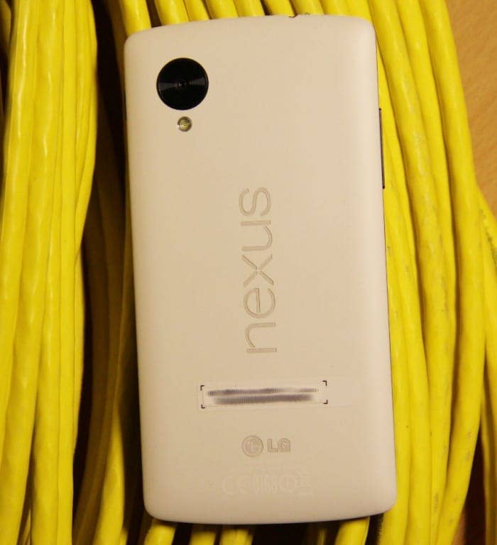 LG Google Nexus 5: Hands-On-Bilder