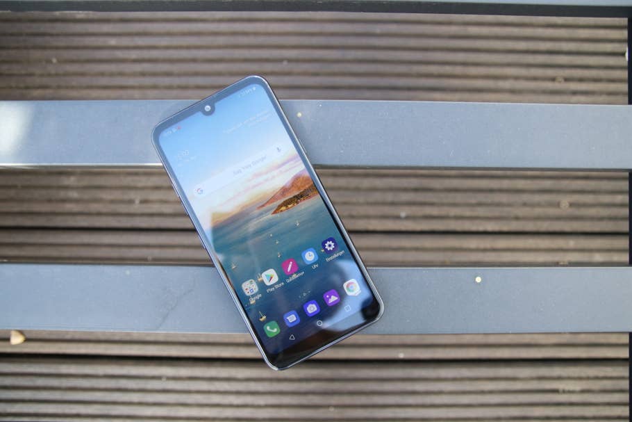 LG K50 im Test Front