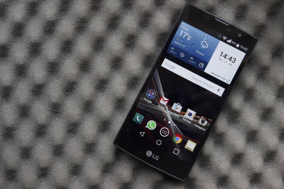 LG Magna: Hands-On-Fotos