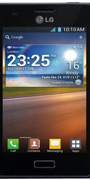 LG Optimus L5 Datenblatt - Foto des LG Optimus L5