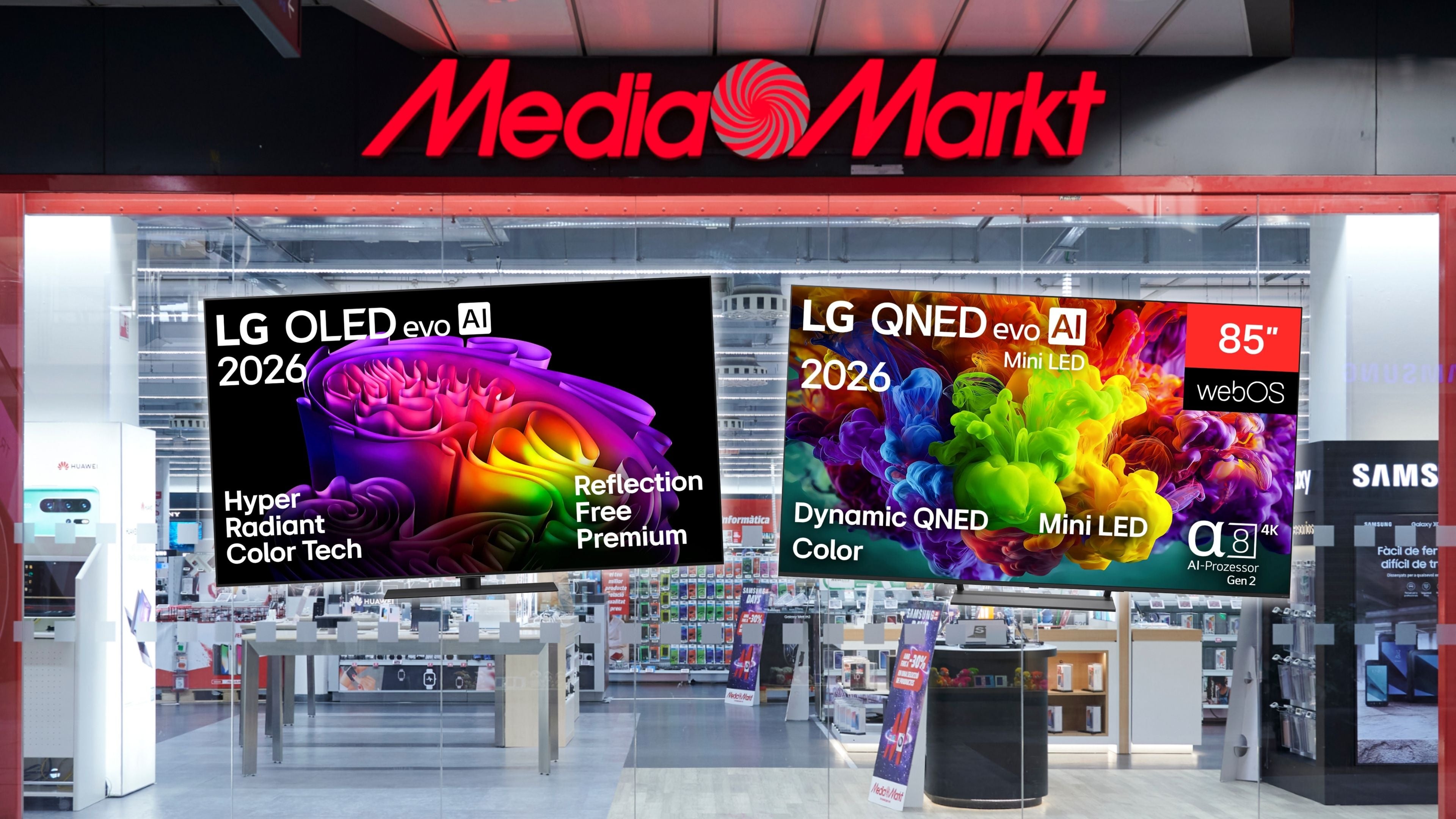 MediaMarkt: TV-Ausverkauf mit riesigen LG-Modellen MediaMarkt: TV-Ausverkauf mit riesigen LG-Modellen