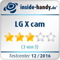 LG X cam Testsiegel