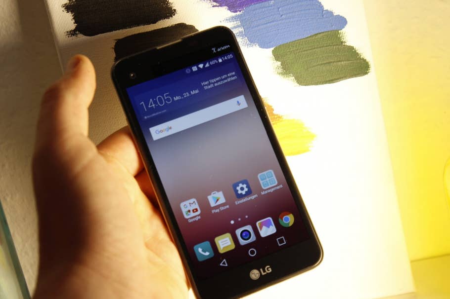 LG X screen im Hands-On