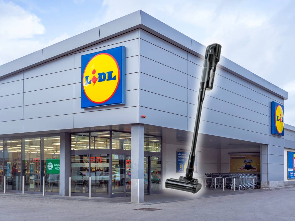 Dieser Lidl-Akkusauger kann es sogar mit Dyson und Co. aufnehmen. Lidl-Filiale von außen und Akkusauger