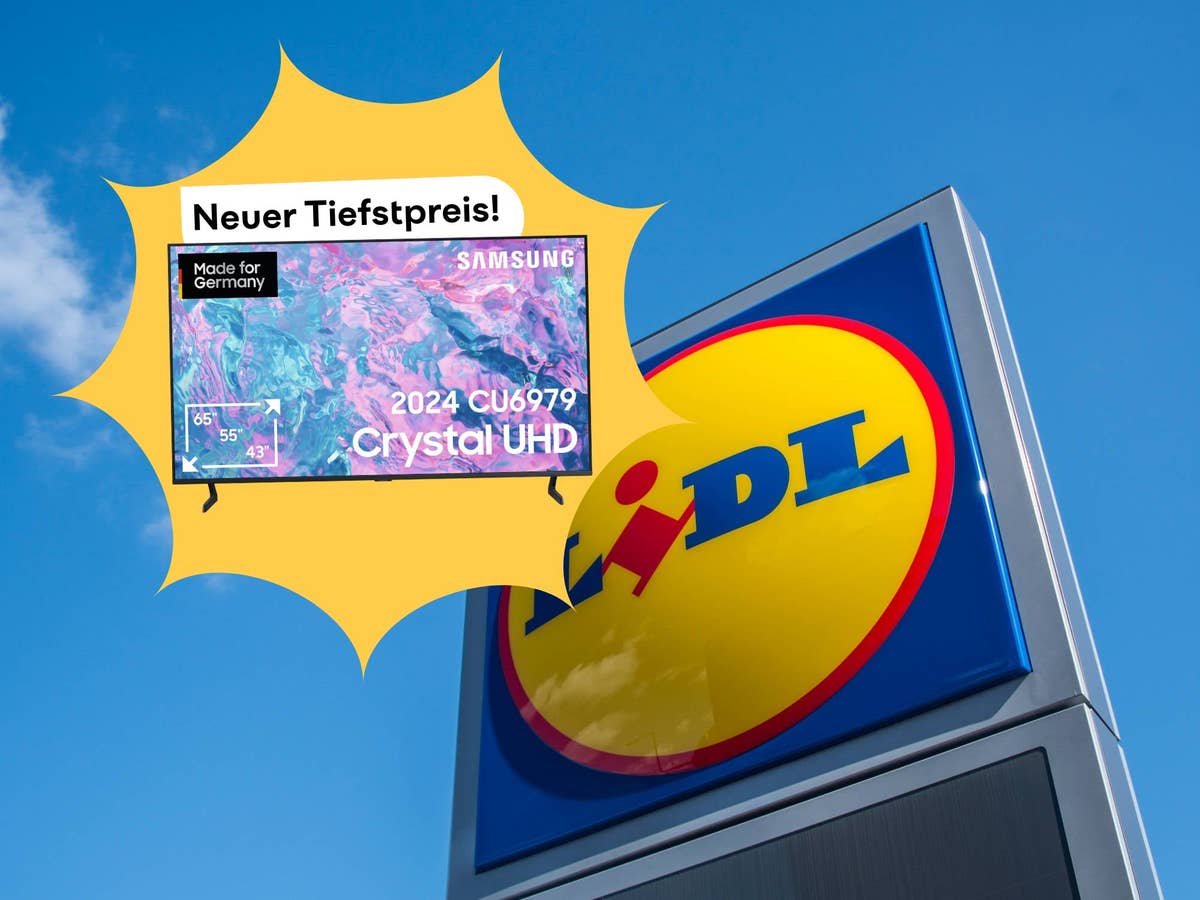 Lidl wirft Samsung-Fernseher zum Discountpreis raus