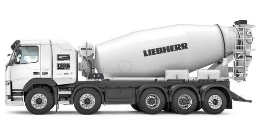 Liebherr E-Betonmischer