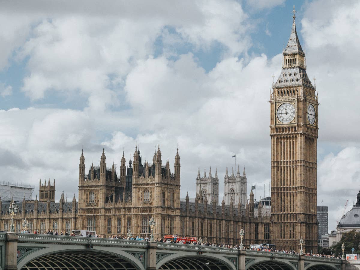 London und der Big Ben, der Spielort der britischen Serie 