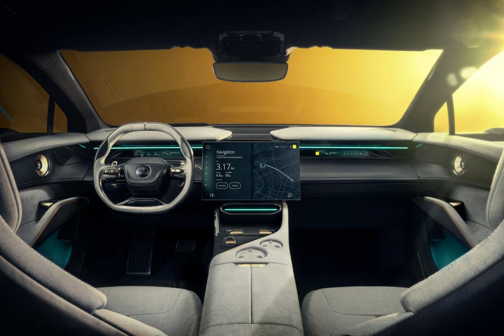 Lotus Eletre Interieur