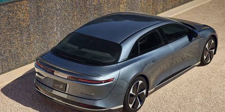 E-auto Lucid Air Pure RWD Foto: E-auto Lucid Air Pure RWD