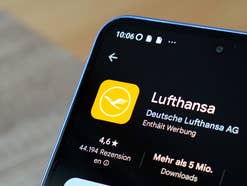 Lufthansa, App, Flug, Flugzeug