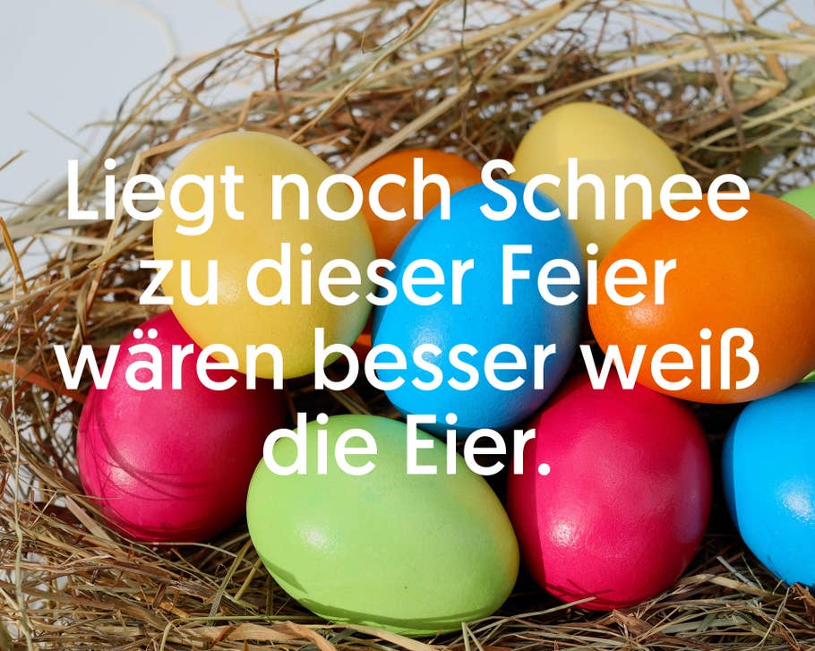 Lustige WhatsApp-Grüße zu Ostern