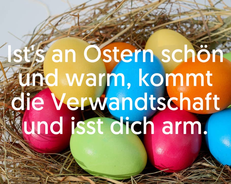 Lustige WhatsApp-Grüße zu Ostern