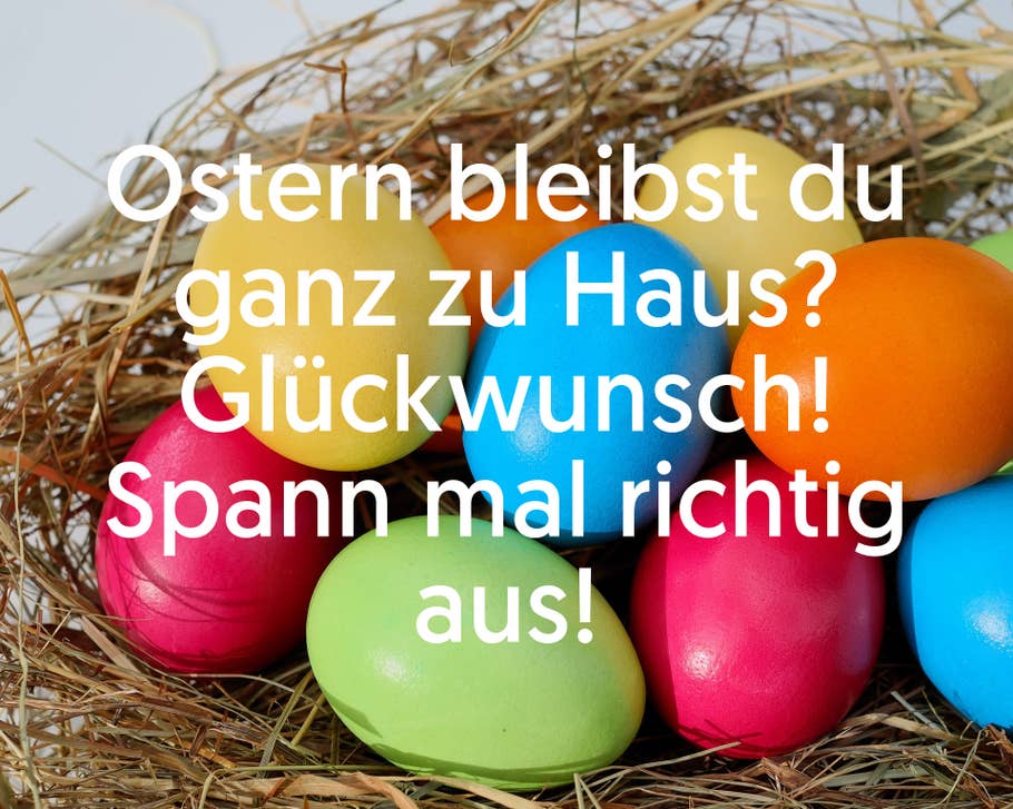 Lustige WhatsApp-Grüße zu Ostern