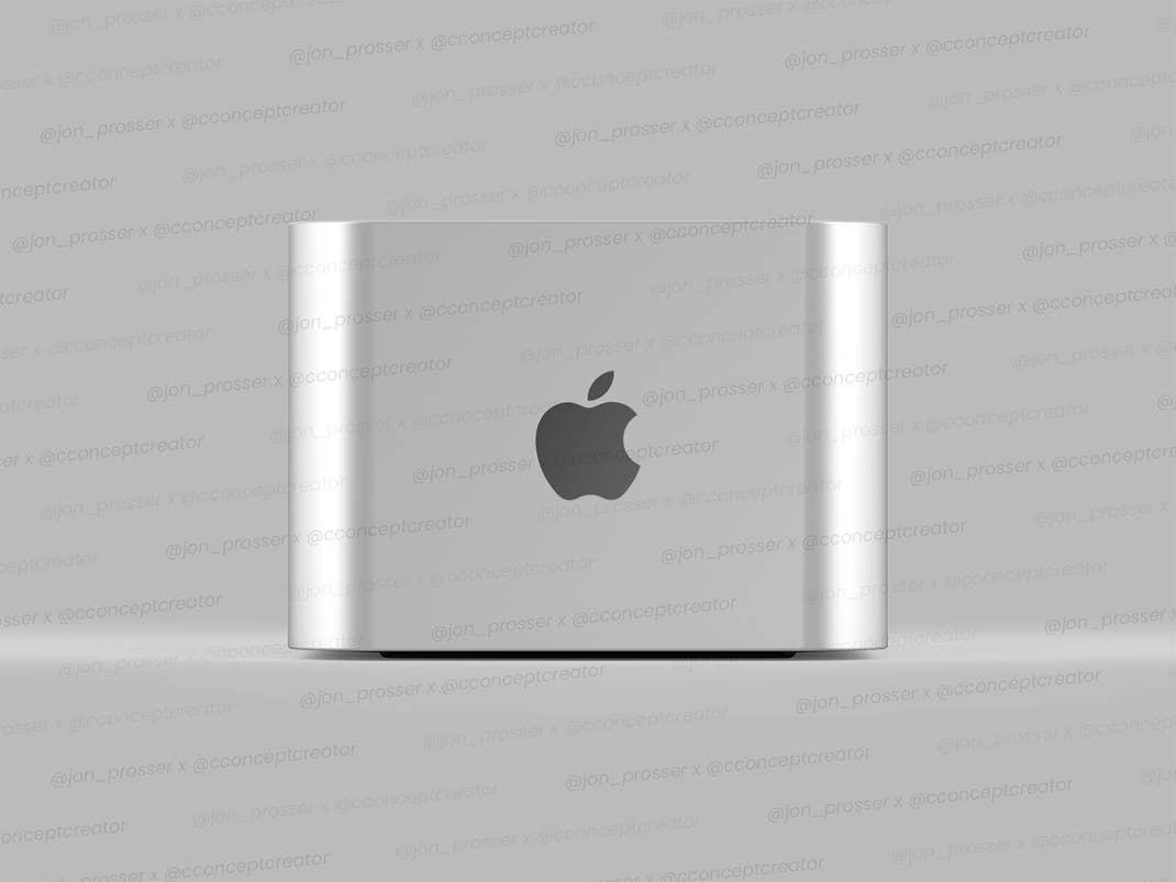 Renderbild des angeblichen Mac Pro