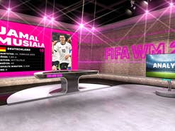 Blick ins WM-Studio von MagentaTV