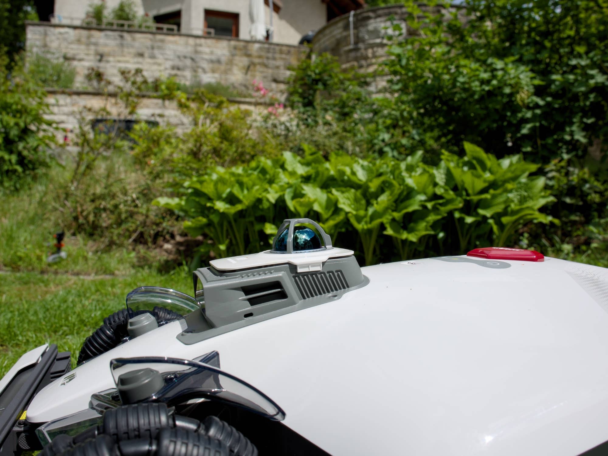 Lidarsensor des Mammotion Luba 3 AWD