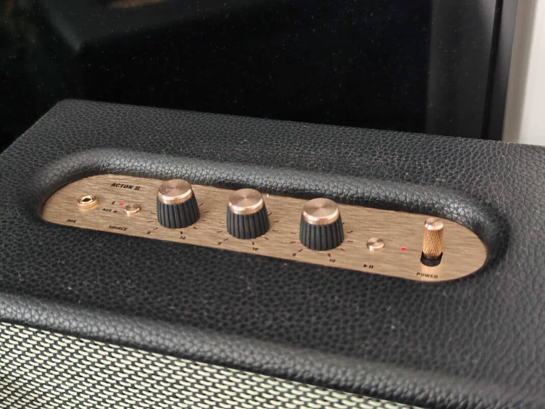 Die Steuerung der Marshall Acton II.