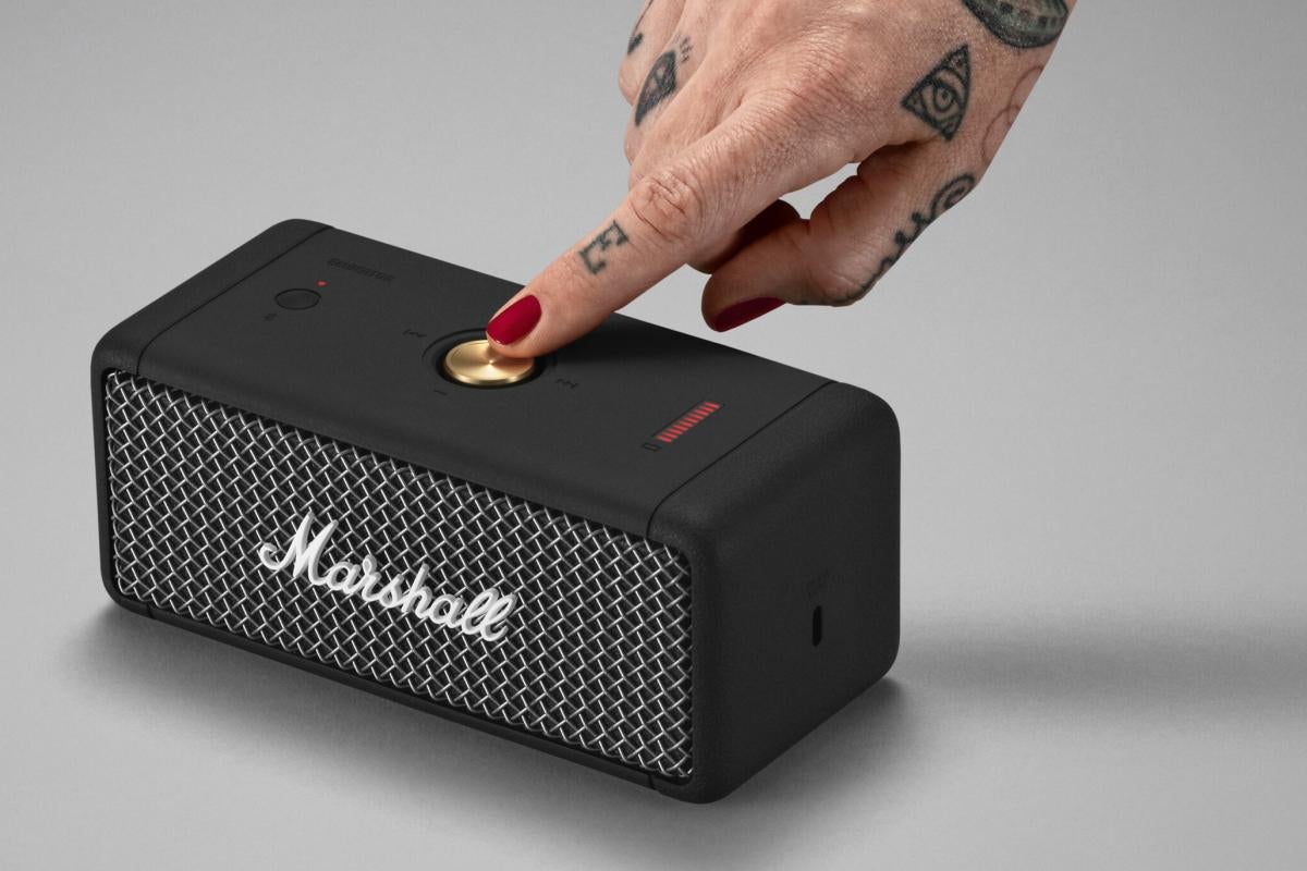 Marshall Emberton Bluetooth-Lautsprecher Bedienung