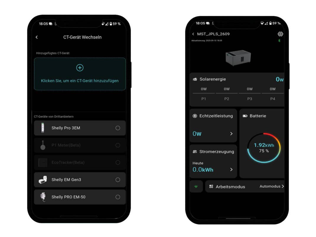 Marstek App Screenshots