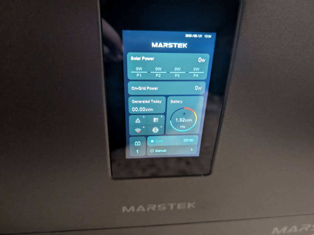 Marstek Jupiter C Plus Touchscreen