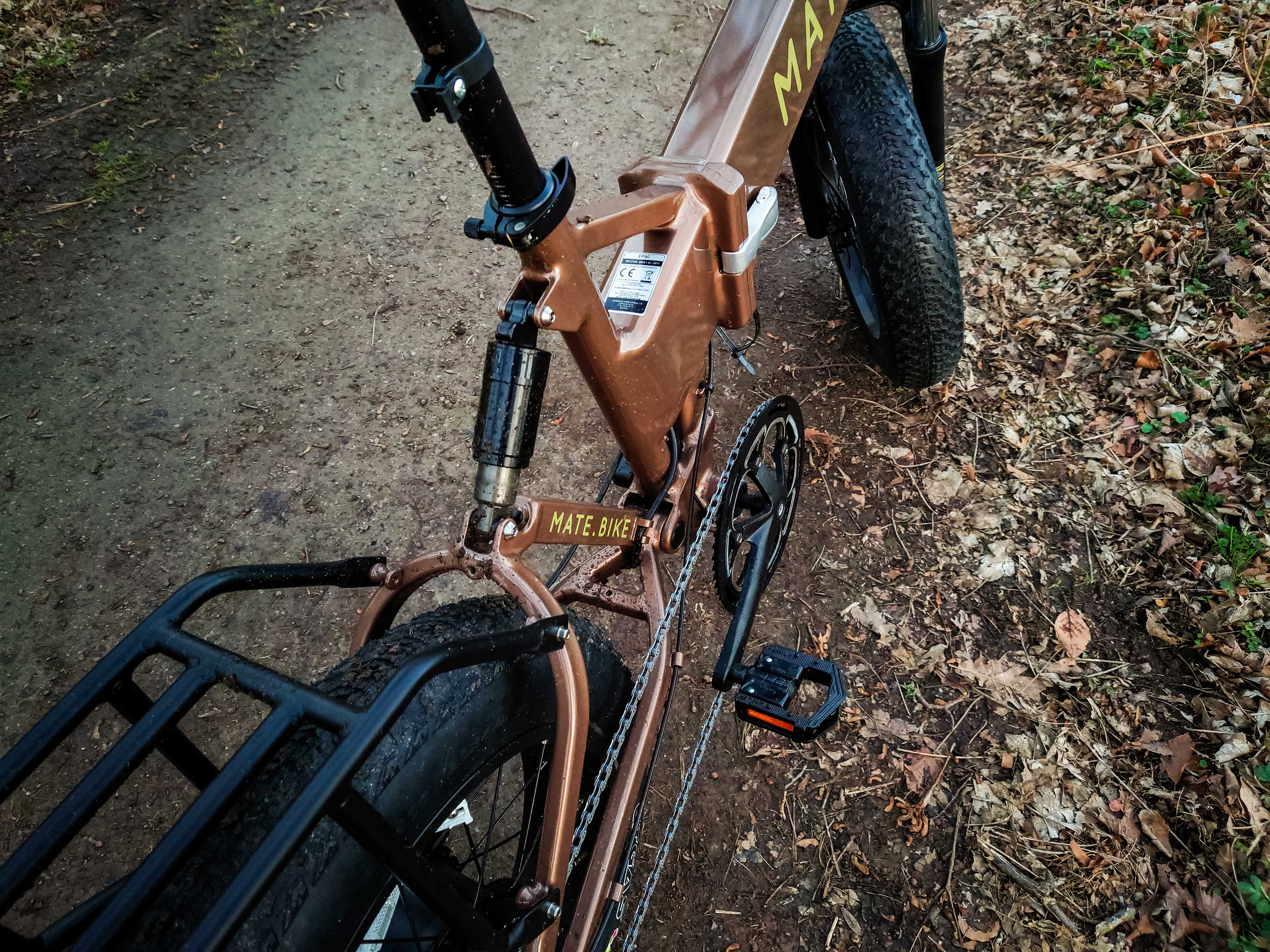 Der Akku des Mate.Bike ist top, die Schaltung eher flop.