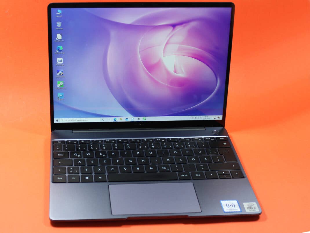 Front des Huawei Matebook 13 2020