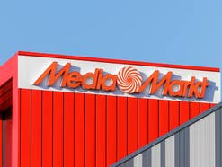 MediaMarkt Logo an einer Filiale