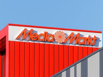 MediaMarkt Logo an einer Filiale