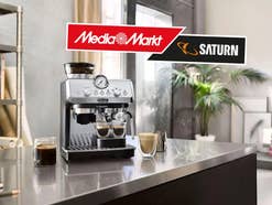 MediaMarkt haut hochwertige Espressomaschine zum Sonderpreis raus