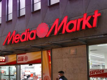 MediaMarkt-Logo an einem Store