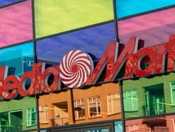 MediaMarkt-Logo Großaufnahme