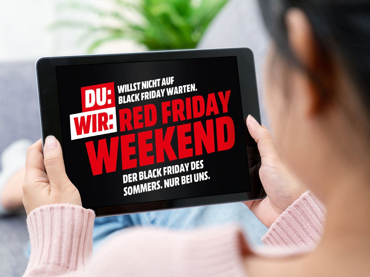 #Black Week im Sommer? MediaMarkt startet mit hunderten „Red Friday“-Angeboten
