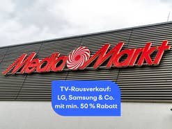 MediaMarkt startet großen TV-Ausverkauf mit 50 Prozent Rabatt und mehr: LG, Samsung und Co. jetzt günstig