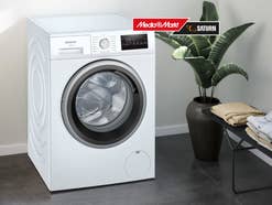 MediaMarkt verkauft Siemens-Waschmaschine und Bosch-Trockner für rund die Hälfte - ohne Lieferkosten
