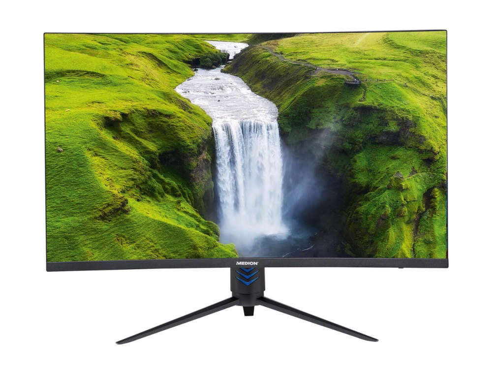 MEDION AKOYA Full-HD-Curved-Monitor P53292 (MD22092) in der Frontansicht.