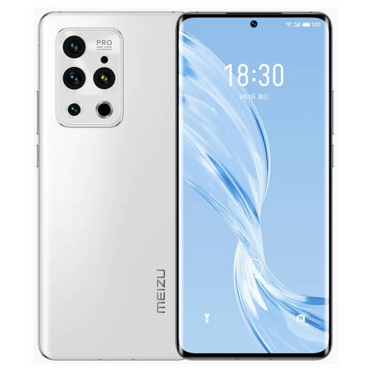 Meizu 18 Pro Vorderseite und Rückseite