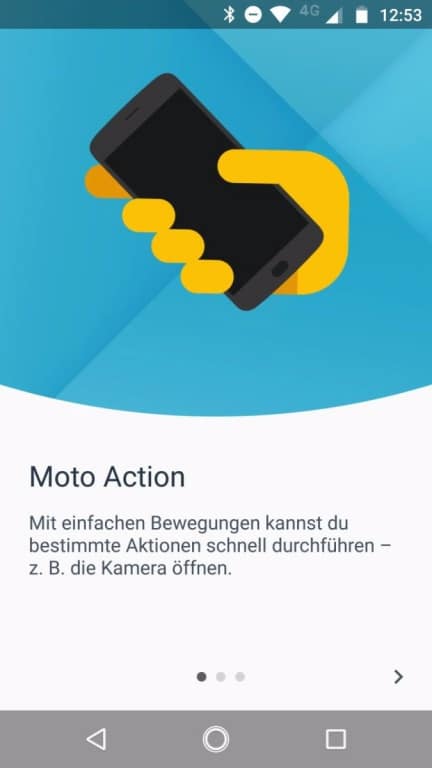 Menü und Einstellungen des Moto Z2 Force