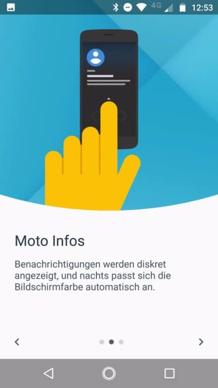 Menü und Einstellungen des Moto Z2 Force