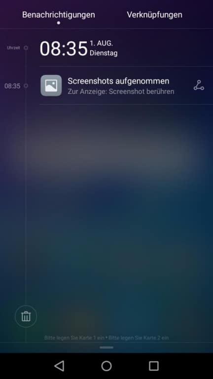 Menüs und Einstellungen des Huawei Y6 (2017) Dual SIM