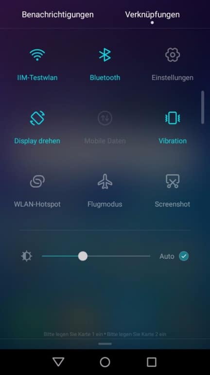 Menüs und Einstellungen des Huawei Y6 (2017) Dual SIM