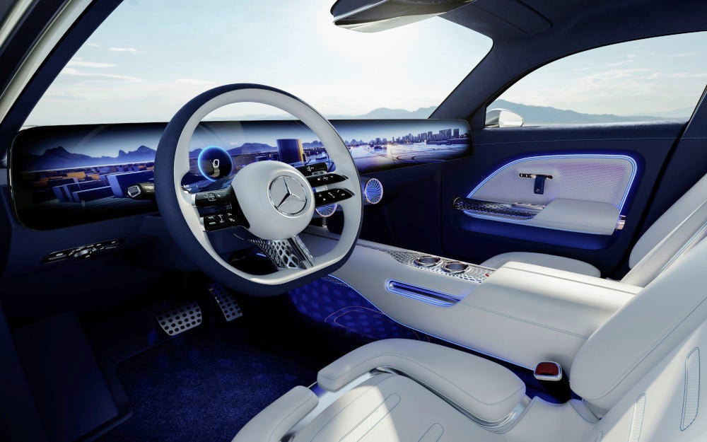 Mercedes-Benz Vision EQXX Interieur